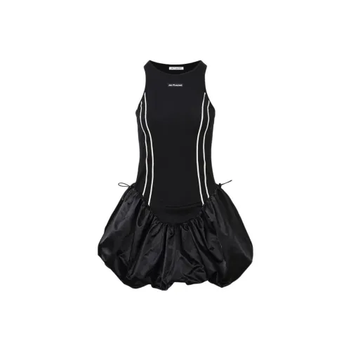 JAC FLEURANT Без рукавов Платье Женское Черное