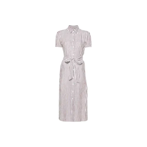 Polo Ralph Lauren SS24 Короткий рукав Платье Женское Умбра