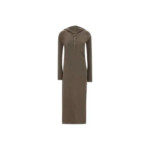 LOW CLASSIC Длинный рукав Платье Женское Умбра