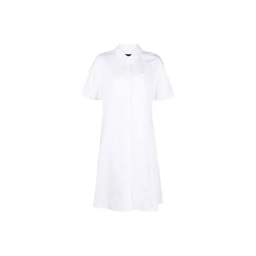 SIMONE ROCHA Короткий рукав Платье Женское Белое