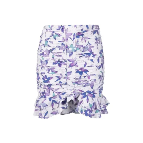 ISABEL MARANT Фиолетовый Женские Повседневные Короткие Юбки