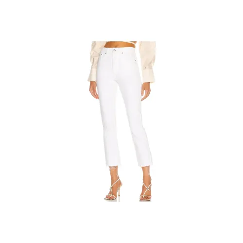 GRLFRND Белые Женские Джинсы