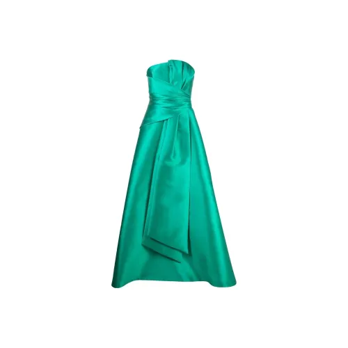 ALBERTA FERRETTI Светло-зеленое Женское платье без рукавов