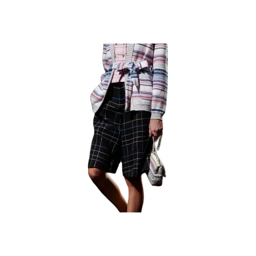 CHANEL 24 Весенние Летние Повседневные Шорты Женские Черные