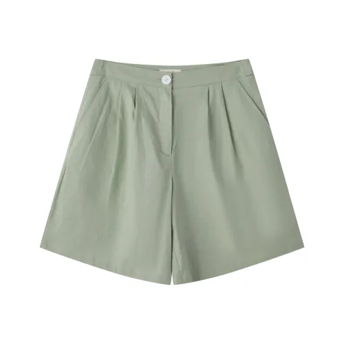 FINITY Повседневные шорты женские зеленые