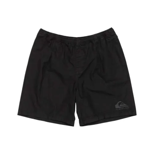 Quiksilver Черные Мужские Пляжные Шорты