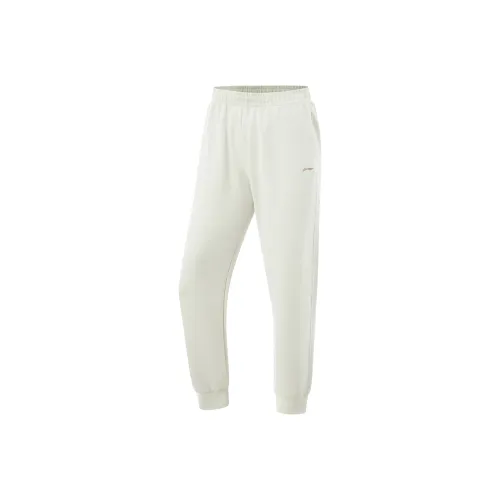 LINING Fitness Series Вязаные Тренировочные Штаны Женские Серебряные Береза Серый