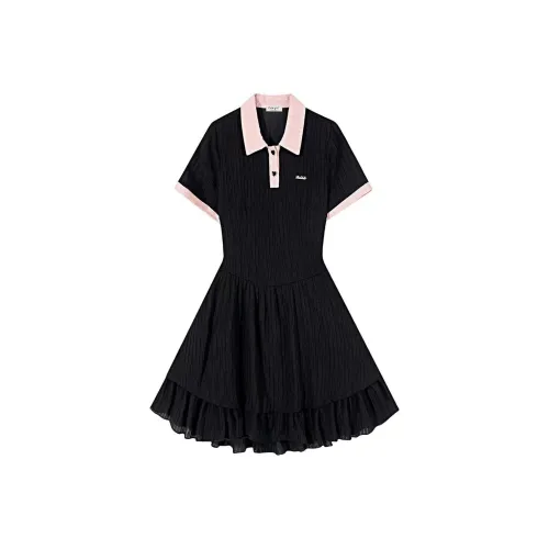 KEAB Короткий рукав Платье Женское Цвет на изображении