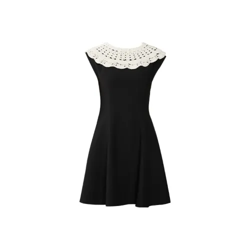 TAMMY TANGS Без рукавов Платье Женское Черное