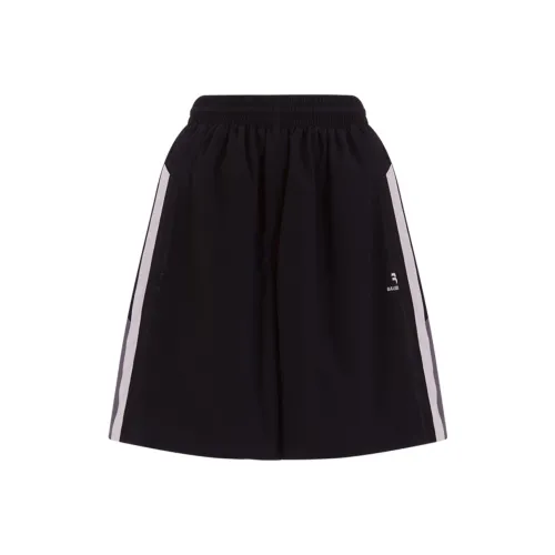 BALENCIAGA Черные Женские Повседневные Короткие Юбки