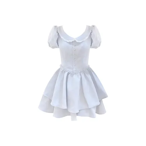 RTTO Короткий рукав Платье Женское