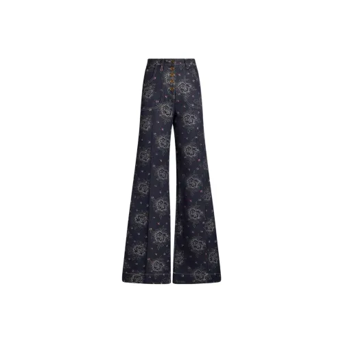 ETRO Синие Женские Джинсы
