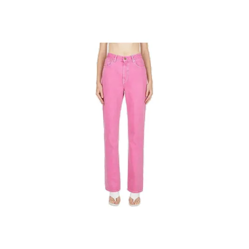 Jacquemus Розовые Женские Джинсы