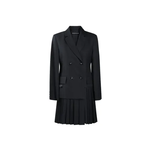 THE SEA LIFE Длинное платье с длинными рукавами женское клеверно-серый