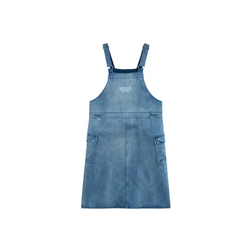 FUN SS24 Платье Женское Джинсовый Синий