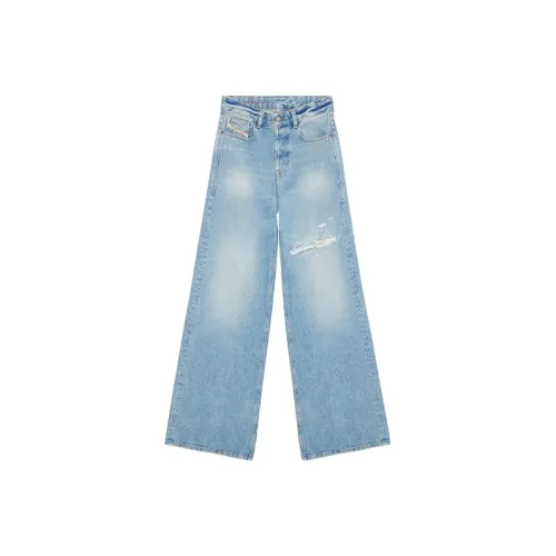 DIESEL FW23 Джинсы Женские Светло-Синий