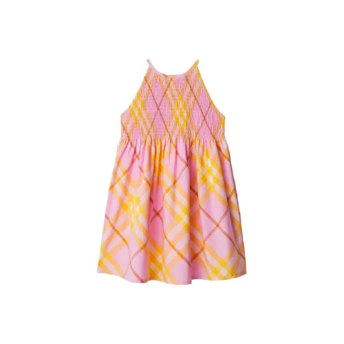 Burberry SS24 Sleeveless Dress Women's Carnation Pink Burberry SS24 Без рукавов Платье Женское Гвоздика Розовый