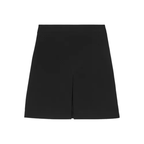 Burberry SS22 Повседневные короткие юбки Женские Черный