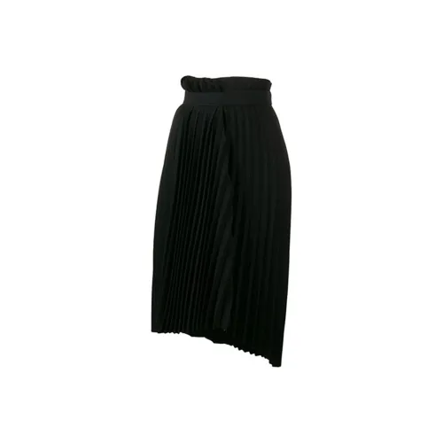 BALENCIAGA Черные Женские Повседневные Длинные Юбки