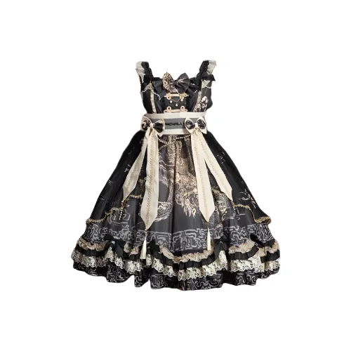 Leopard Kitten Платье с юбкой Женское