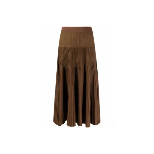 MM6 Maison Margiela Умбра Женские Повседневные Длинные Юбки