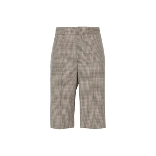 VICTORIA BECKHAM Повседневные шорты Женские Коричневый