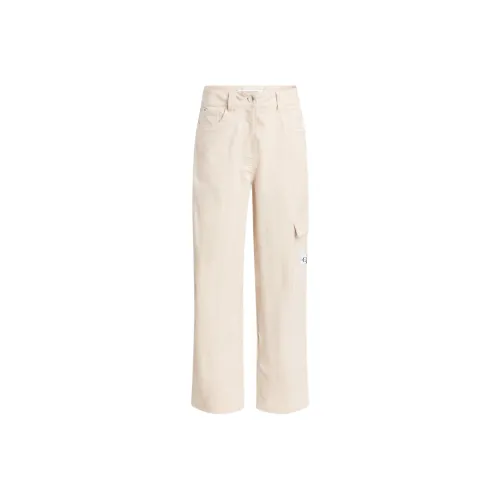 Calvin Klein Карго Брюки Европейская версия Женские Тауповый