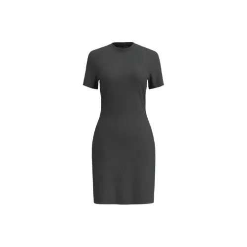 URBAN REVIVO Короткое платье с короткими рукавами женское