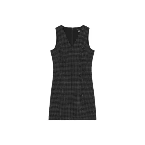 CLUB MONACO Slip Платье Женское Черное