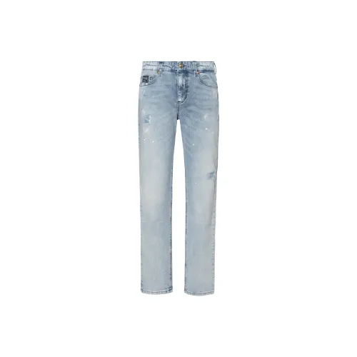VERSACE JEANS COUTURE Светло-синие Женские Джинсы
