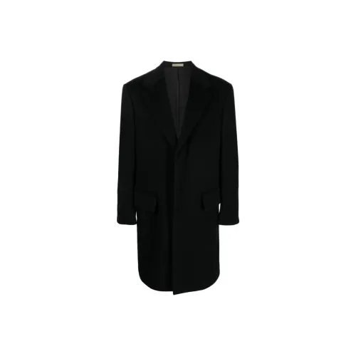 Corneliani Черное Мужское Пальто