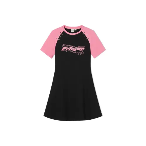 EPTISON WOMAN Женские Короткие Платья с Рукавами