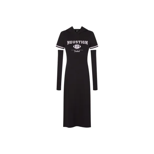 I'M ONE Женские Платья с Короткими Рукавами