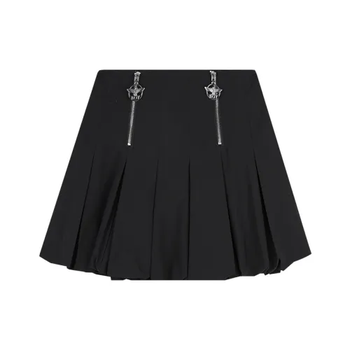 BOY LONDON Черные Женские Повседневные Короткие Юбки