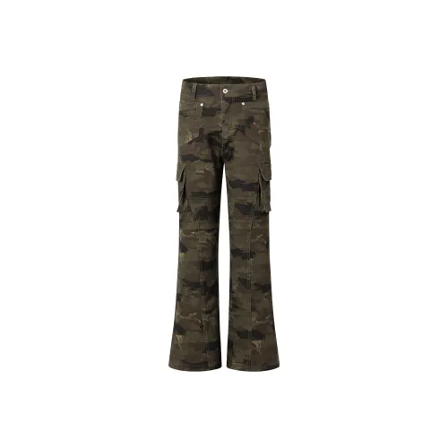 SHUHAOBAI Унисекс Карго Брюки