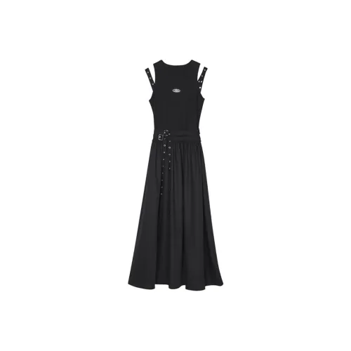 UNIDES X UX Без рукавов Платье Женское Черное