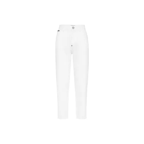 PHILIPP PLEIN Белые Женские Джинсы