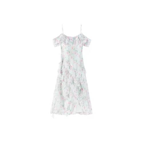 CARIEDO Майка с открытыми плечами Женское платье-комбинация