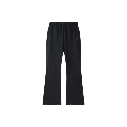 FILA FUSION FILA FUSION XURBAN Tech Вязаные Тренировочные Брюки Женские Черные BК