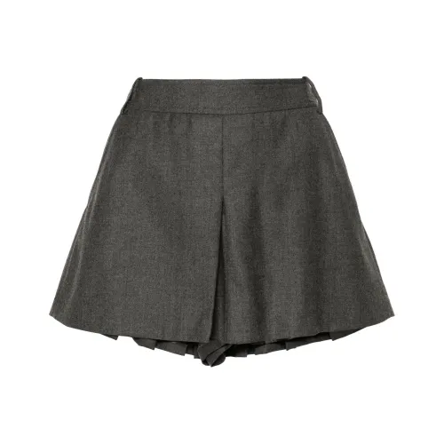 TOM FORD SS24 Повседневные шорты Женские Cannon Barrel Серый