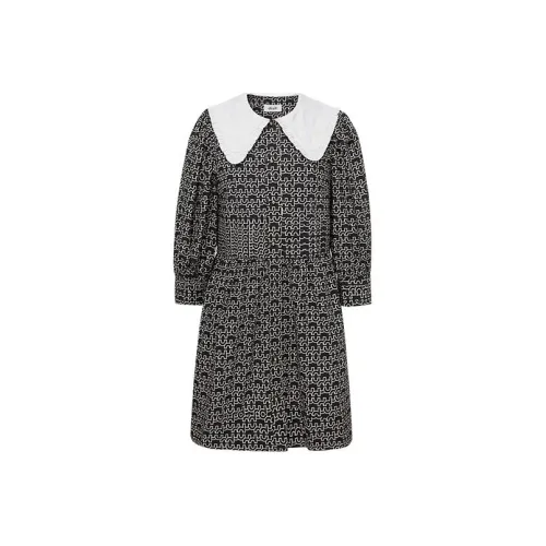 d'zzit Длинное платье с длинными рукавами женское