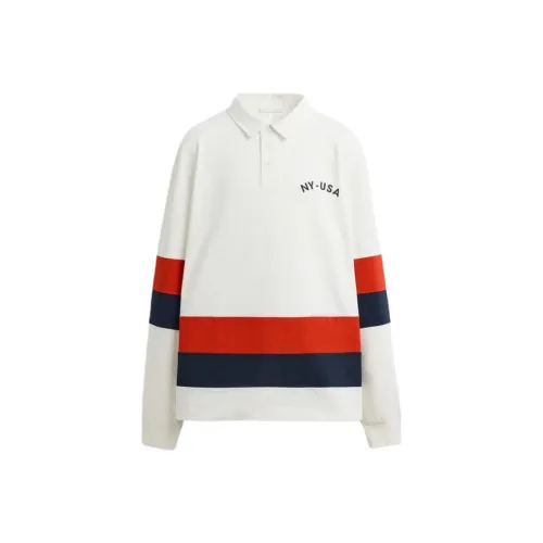 ZARA Поло Мужское Frost Белый