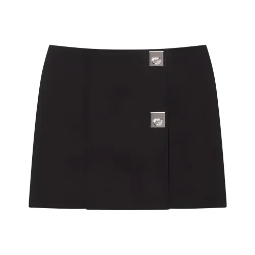 Givenchy FW22 Повседневные короткие юбки Женские Черный