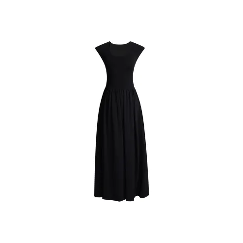 THE SEA LIFE Без рукавов Платье Женское Черный маг