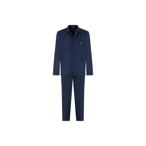 EMPORIO ARMANI Пижамный комплект Мужской ARMANI Синий