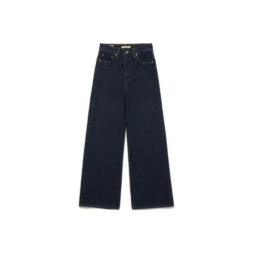 Levis Женские джинсы темно-индиго