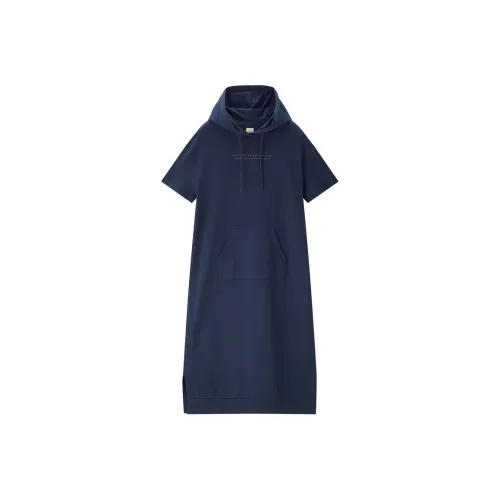 Giordano Короткий рукав Платье Женское