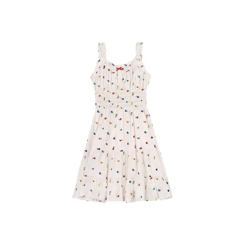 Geyini Slip Платье Юбка Женские Абрикос