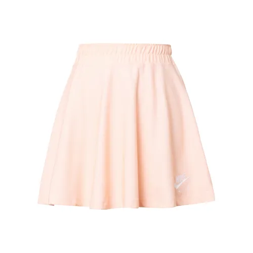 Nike Повседневные Юбки Женские Элегантные Светло-Розовые