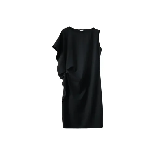 AMII Короткое платье с короткими рукавами женское